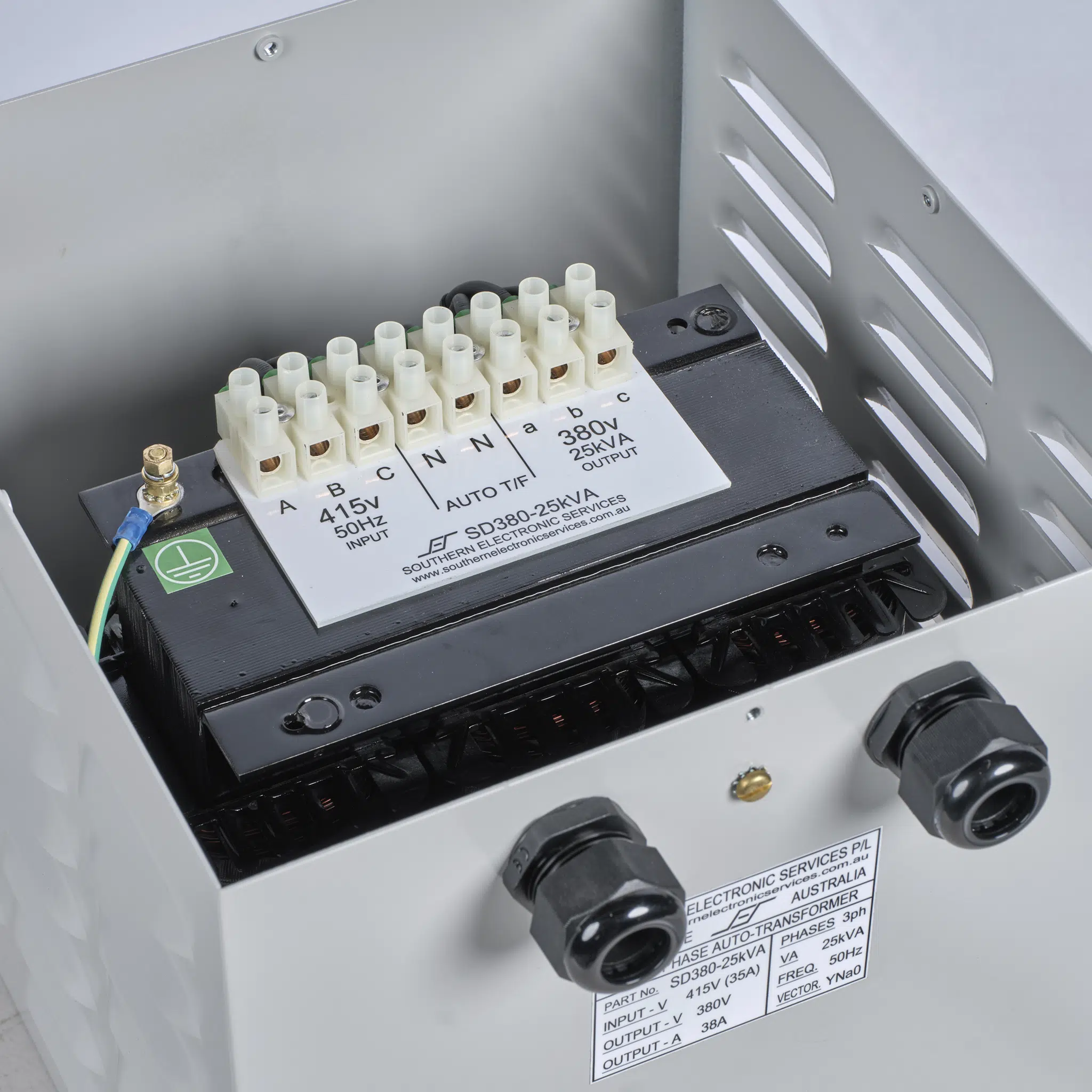 3ph step down transformer 415V/380V @ 25kVA
